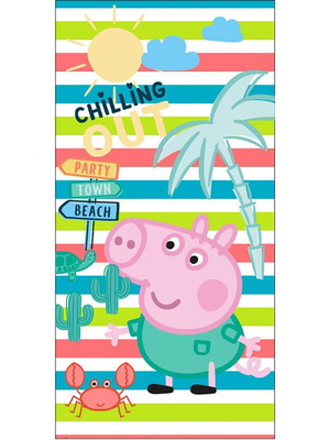 Peppa Pig Cotton Velour Bath Towel New 70x140 cm
