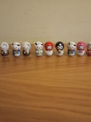 Flipperz Hello Kitty and Friends figures, set of 11, like new