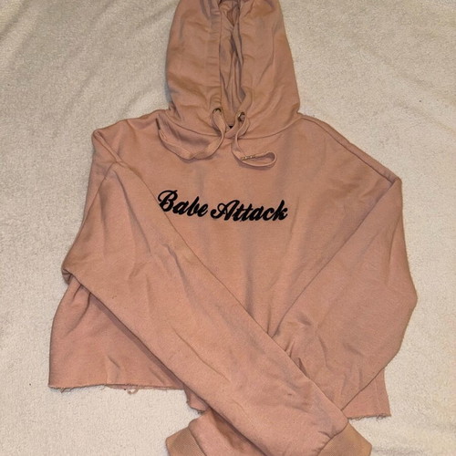 crop hoodie xs