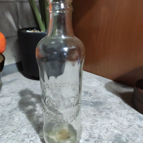 Collectible Coca-Cola bottle used