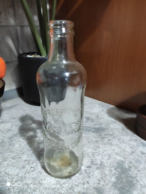 Collectible Coca-Cola bottle used