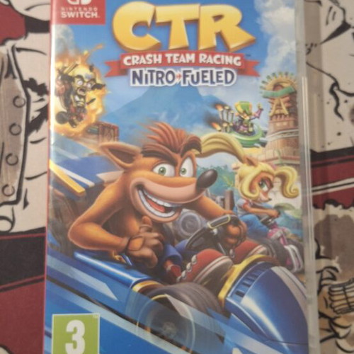 CTR Crash Team Racing Nitro Fueled Nintendo Switch game