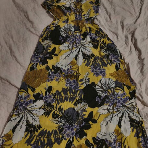 Sweet Miss viscose dress used, multicolor with floral patterns
