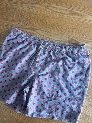 ASOS πουά μαγιό XXL σαν καινούργιο, μπεζ και κόκκινο