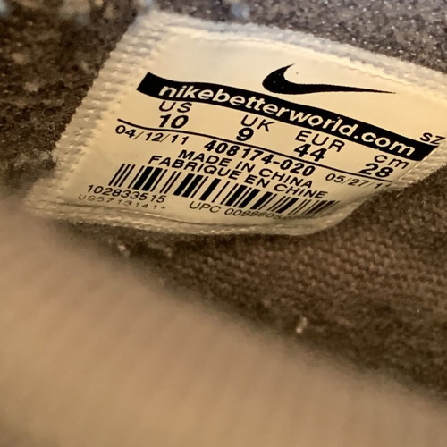 Nike Dunk High Premium 'Midnight Fog' sneakers used, size 44