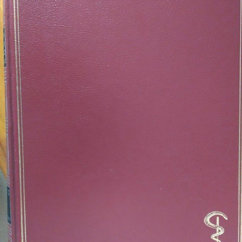 Large medical encyclopedia used, 3 leather-bound volumes