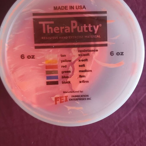 TheraPutty Finger Grip Hand Exercise Putty Set antimicrobial like new