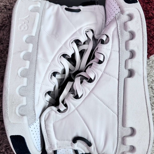 Y-3 sneakers used, white, size 46, lightly worn