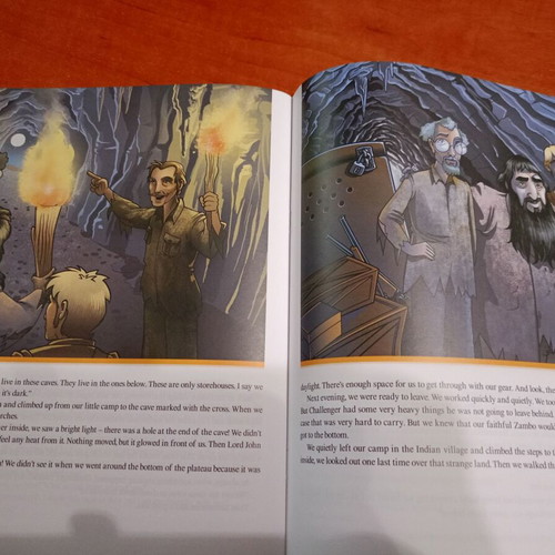 The Lost World book for English practice new