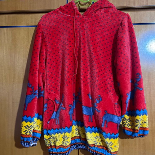 Unisex Christmas Pajama Cool Large unused, Red