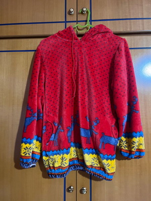 Unisex Christmas Pajama Cool Large unused, Red
