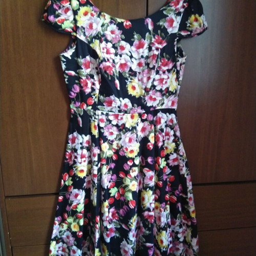 Hearts & Roses women's cotton summer dress new, floral pattern
