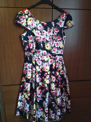 Hearts & Roses women's cotton summer dress new, floral pattern