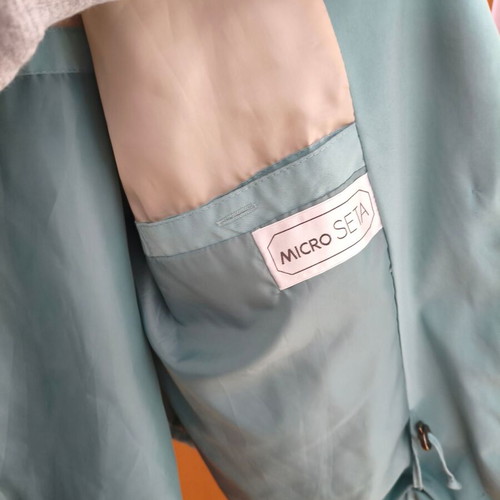 Spring jacket turquoise L like new, vintage sportswear