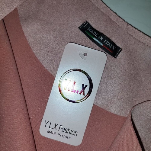 Pink YLX Fashion coat new, spring, faux suede