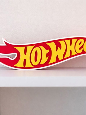 Hot Wheels Διακοσμητικό Logo Καινούργιο