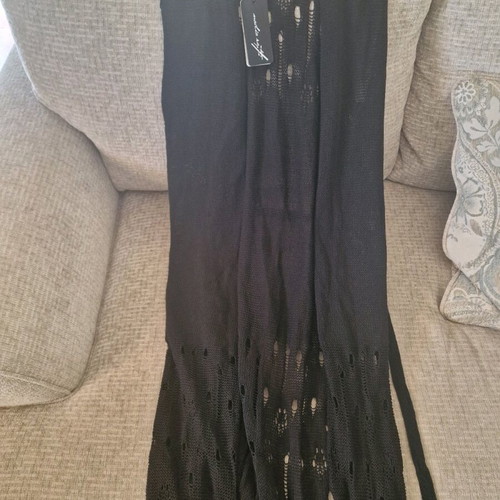 Nadia Rapti knitted kimono new black