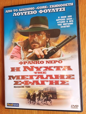 Dvd Massacre Time like new, western with subtitles