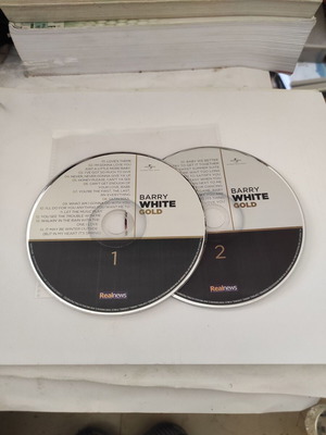 Barry White Gold διπλή συλλογή CD
