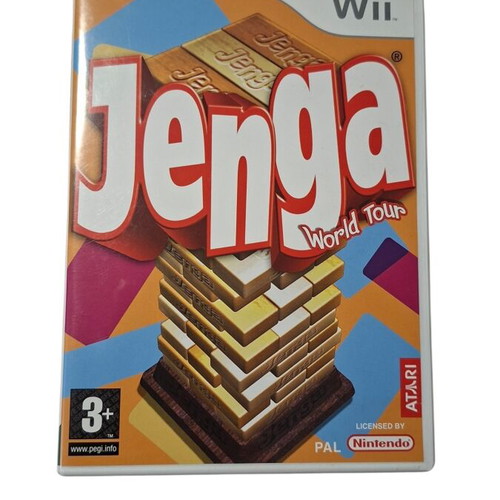 Jenga World Tour Nintendo Wii like new
