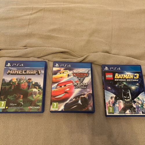 PS4 games set