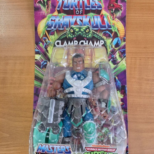 Turtles of Grayskull Clamp Champ Motu new