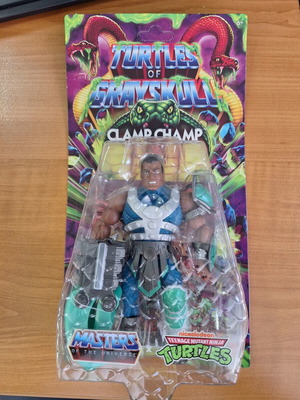 Turtles of Grayskull Clamp Champ Motu new