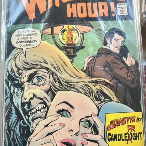 The Witching Hour comic book used, dark mansion and sinister secrets