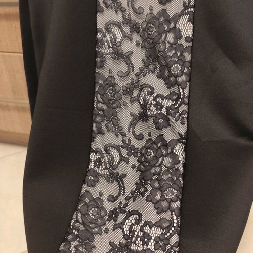 Evening dress like new, black and white, size S