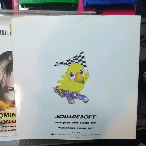 Chocobo Racing for PlayStation 1 used, complete