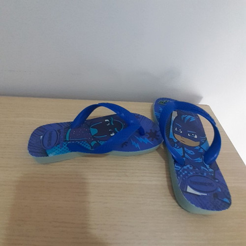 Havaianas children's flip-flops PJ Masks CatBoy Night Ninja size 29-30 like new