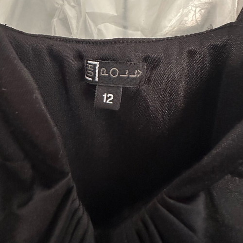 Ohpolly black mid-length dress size UK12 (M) like new
