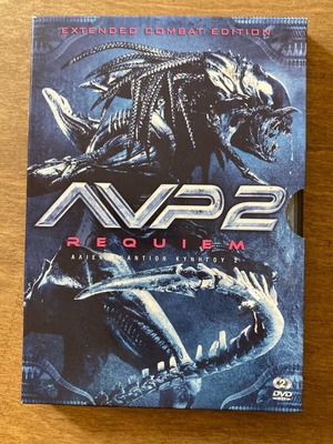 AVP2 Requiem Extended Combat Edition DVD used with Greek subtitles