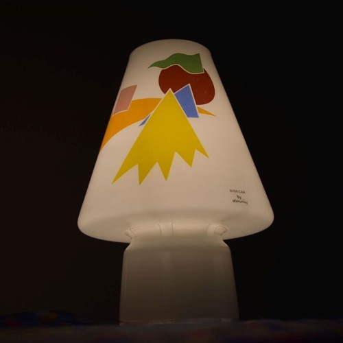 Bibi table lamp by Alessandro Mendini Artemide mint condition