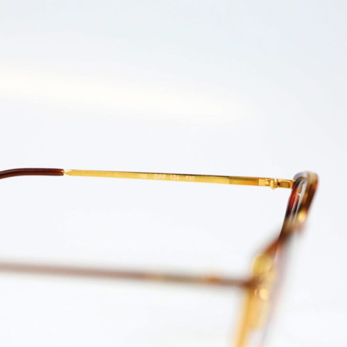 Gianfranco Ferre GFF 124 Eyeglasses new, brown and gold
