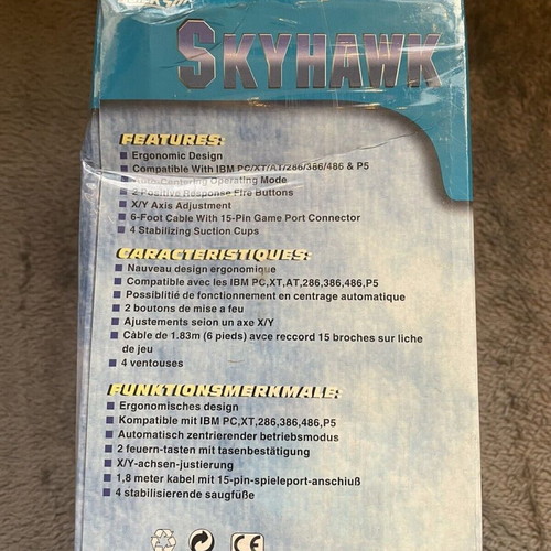 Quickshot Skyhawk joystick used, sealed