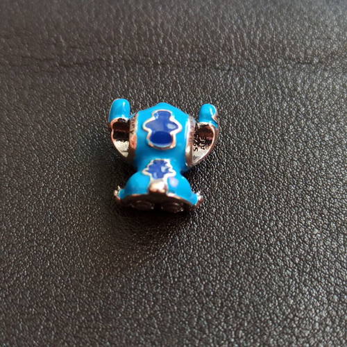 Pandora Disney Stitch charm like new, silver
