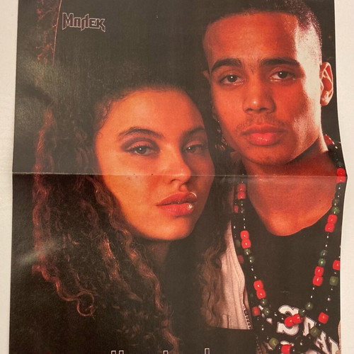 2 Unlimited - Eddie Murphy Poster from magazine ΜΠΛΕΚ In good condition Price 4 Euros