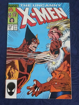 Uncanny X-Men #222 Marvel Comics used