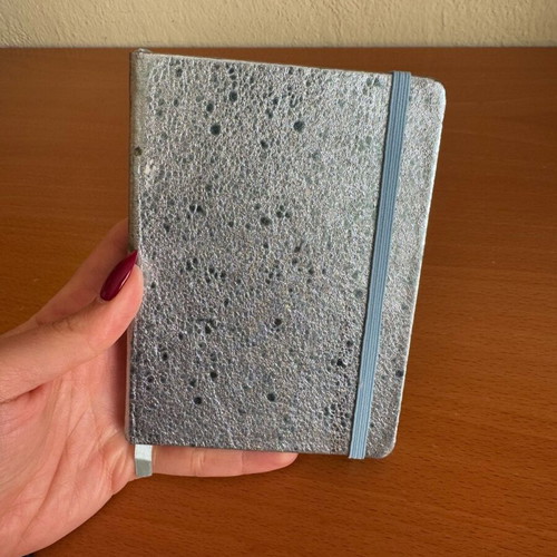 Mini notebook 10x14 new in blue shade