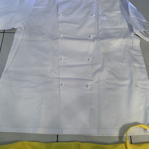 Chef shirt short sleeve 3XL and Chiquita apron new set