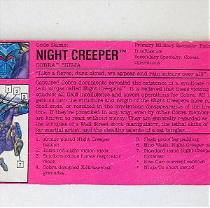 GI Joe "Night-Creeper" (1993)