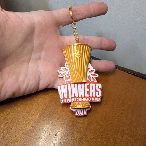 Olympiacos Winners Conference League 2024 Keychain new