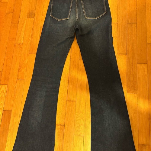 Zara flared jeans like new, dark blue, size 34