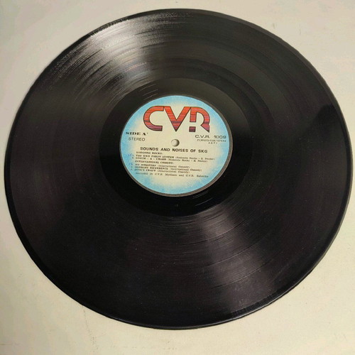 Sounds and Noises of SKG vinyl like new, Greek rock 1984