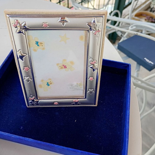 Silver 925 photo frame new for 9.5x6.5 cm picture