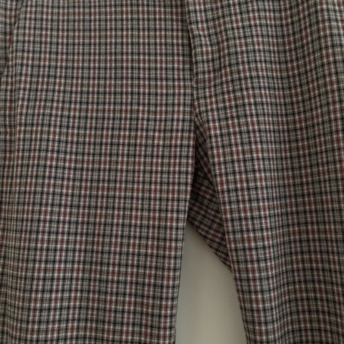 Mango checked pants in brown and beige, like new, size M