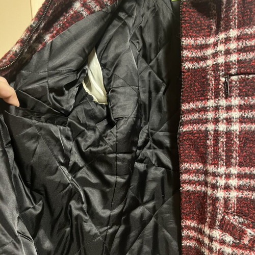 Wool coat Louis Féraud, size M, red