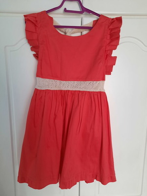 Coral dress Madame Shoushou new, romantic style, size L
