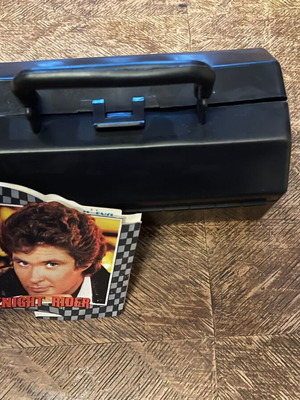 Vintage 80's Αυτοκινητάκι Βαλιτσάκι Kit Ιππότης της Ασφάλτου Knight Rider Five Winders El Greco καινούργιο